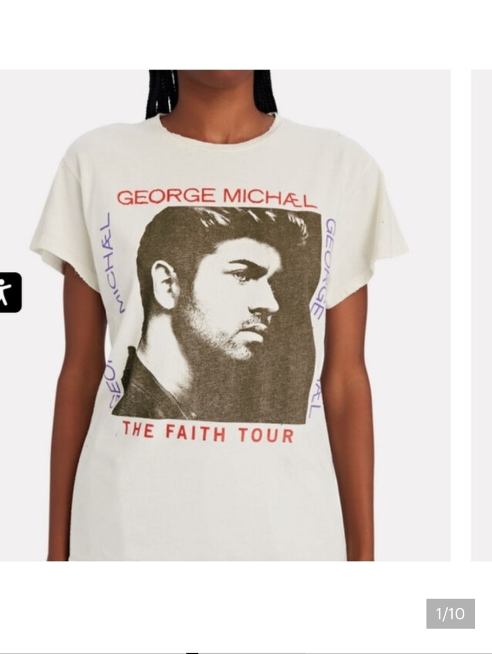 Madeworn George Michael Faith tee